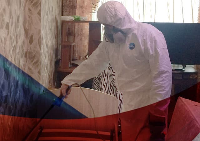 Проведение дезинфекции помещений - санитарная обработка квартиры в Красногорске